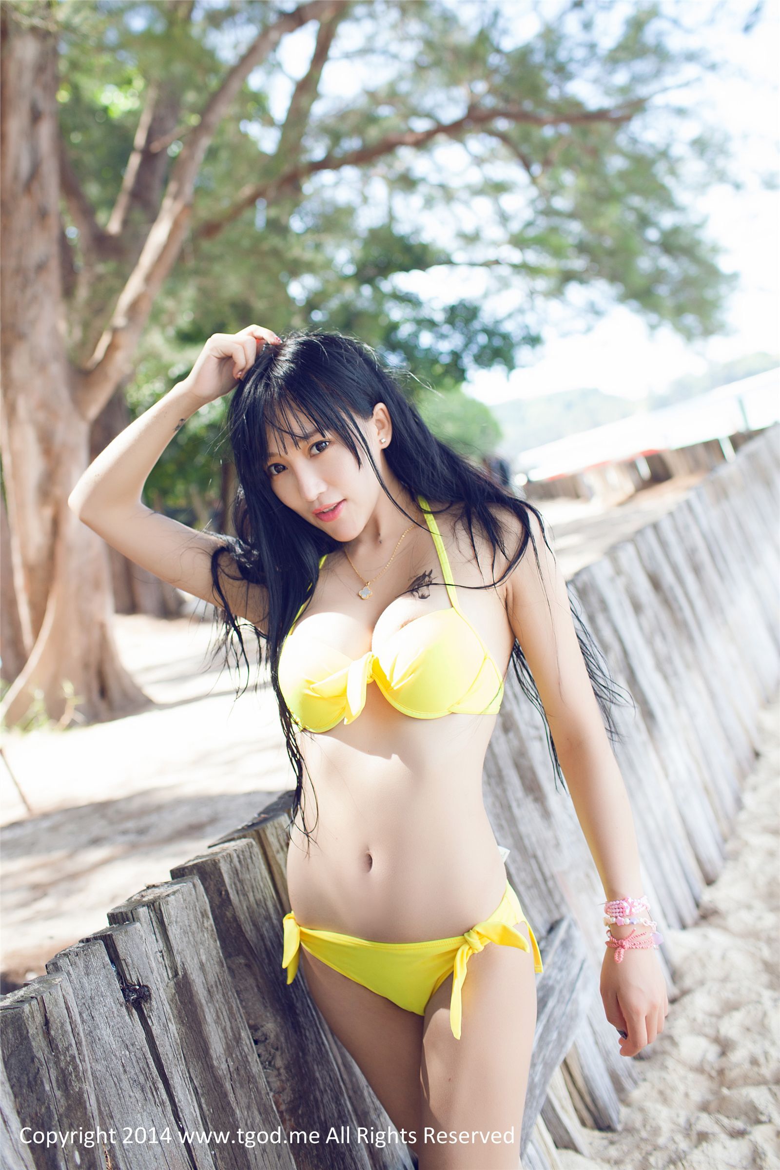 [TGOD推女神]2015.03.26 沙巴旅拍 杨上萱 第一弹